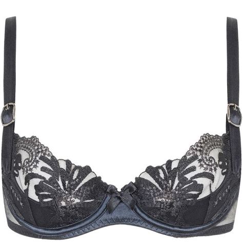 Agent Provocateur Larizsa Bra Black Liked On Polyvore Featuring