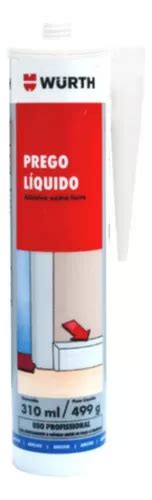 Adhesivo Clavo Liquido 310ml Wurth Cuotas sin interés