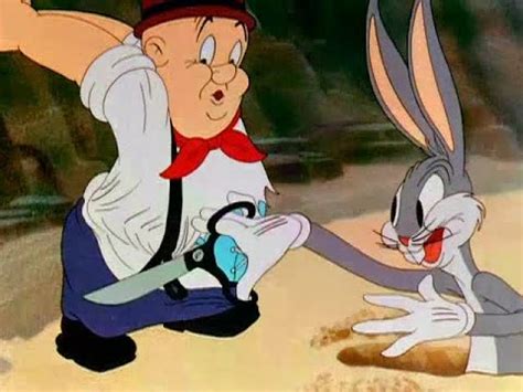 Elmer Fudd And Bugs Bunny Rabbit Season