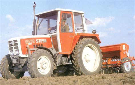 Steyr 8060 8070 8080 8090 Technische Daten Tractorbook De