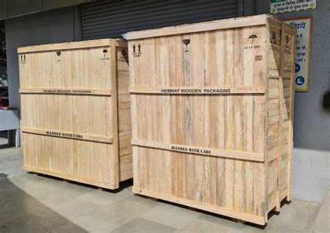 Hight Quality Rubberwood Industrial Packing Box