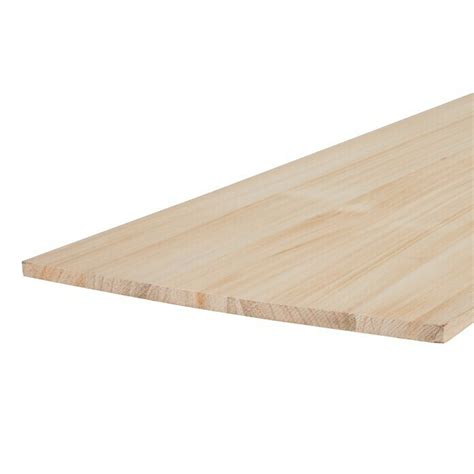 Exclusivholz Leimholzplatte Paulownia 2 200 X 600 X 18 Mm BAUHAUS