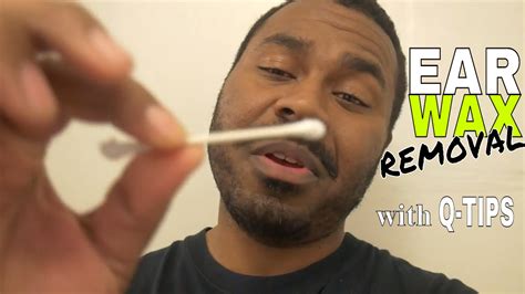 ASMR Ear Cleaning Role Play With Q Tips ASMR Ear Wax Removal Sounds