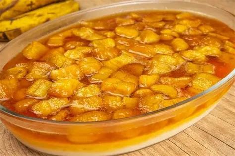 Banana Caramelada Na Travessa Receitinhas Caseiras