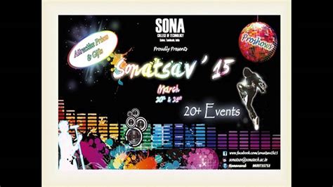 Sonatsav 2015sona College Of Technologycultural Fest Youtube