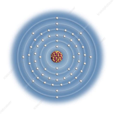 Praseodymium Atomic Structure Stock Image C0232565 Science