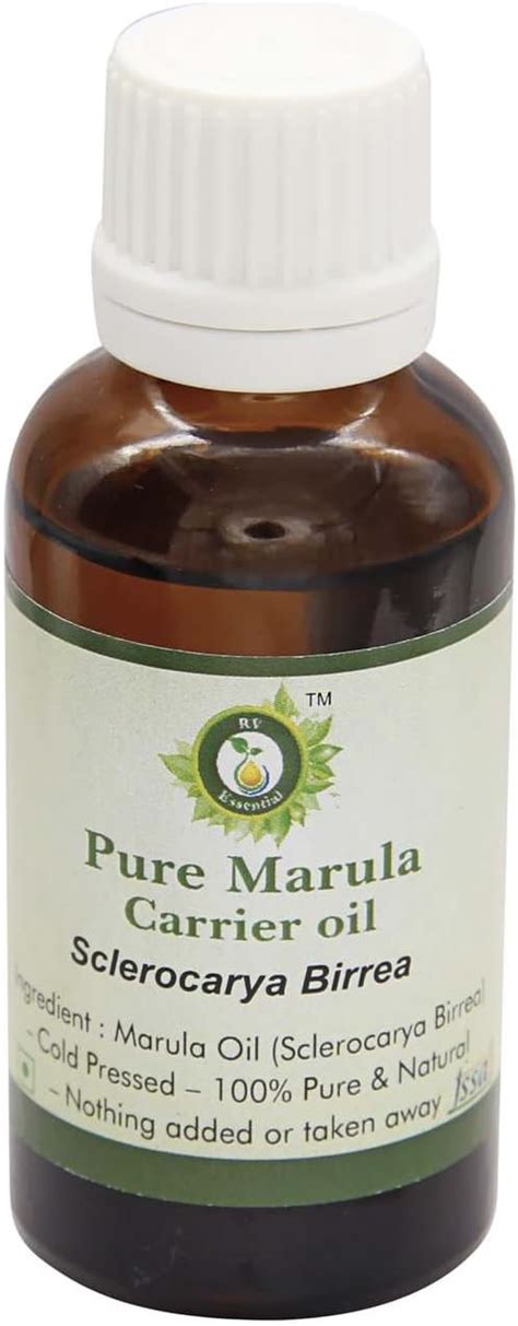 R V Essential Pure Marula Carrier Oil 30ml 1 01oz