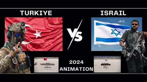 Türkiye Vs İsrail Güç Karşılaştırması Animasyon 2024 Turkey Vs Israel Power Compare Animation