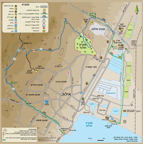 Eilat area map - Ontheworldmap.com