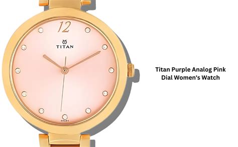 Titan Purple Fashion Basics Analog Pink Dial Womens Watch Nn2480wm03