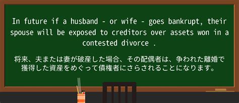 英単語contested divorceを徹底解説意味使い方例文読み方