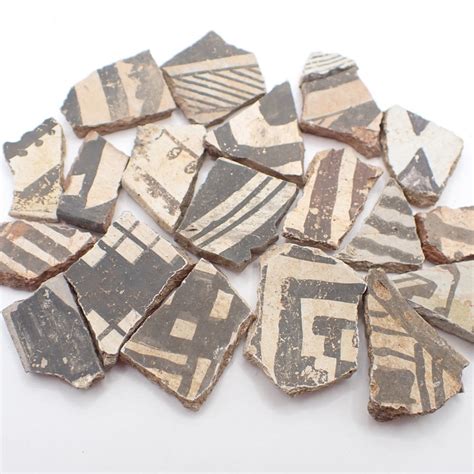 20 Pcs Southwest Anasazi Pottery Sherds Shards Authentic Native Artifacts Estate Etsy