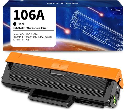 Lemero 106A Toner Compatibile Per HP Laser MFP 137fnw Toner 135w 135a