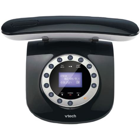 Vtech Ls Retro Design Dect Cordless Phone With Rotary Inspired