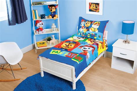 PAW Patrol 4-Piece Pawsome Toddler Bedding Set - Walmart.com