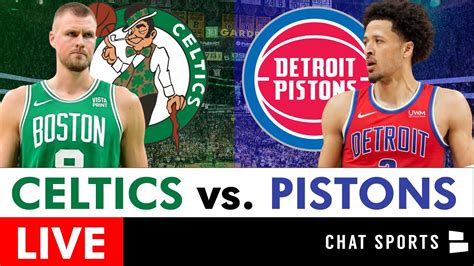 Boston Celtics Vs Detroit Pistons Live Streaming Scoreboard Play By Play Highlights Youtube