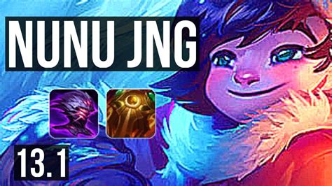 Nunu And Willump Vs Sylas Jng Rank 1 Nunu 707 1000 Games