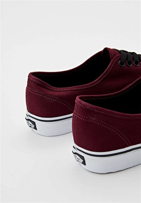 Кеды Vans UA AUTHENTIC, цвет: бордовый, RTLADC670101 — купить в ...