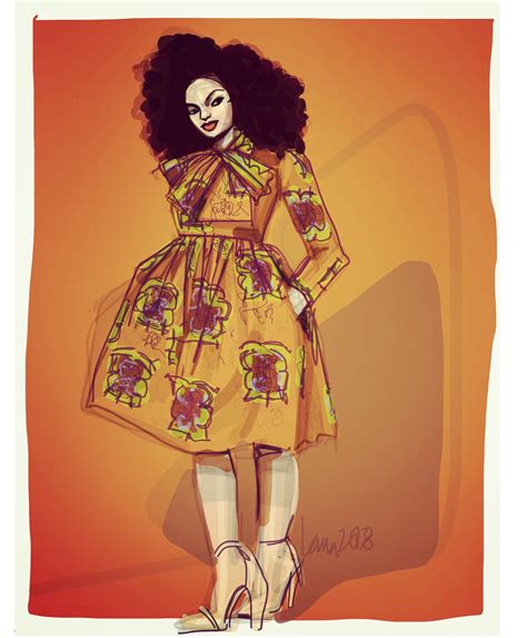 Ankara Fashion Illustration | LAURA VOLPINTESTA