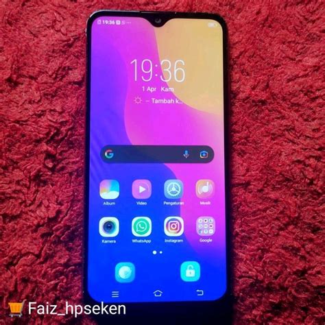 Jual Vivo Y91 Fingerprint 4g Ram 216 Handphone Second Murah