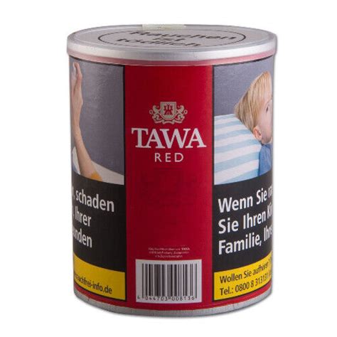 Dose Tawa Zigarettentabak Red American Blend Gramm Ebay