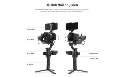 Gimbal DJI Ronin SC Hàng Chính Hãng