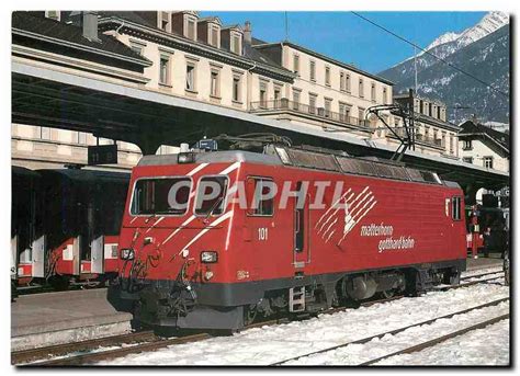 Carte Postale Moderne Matterhorn Gotthard Bahn MGB: Manuskript ...