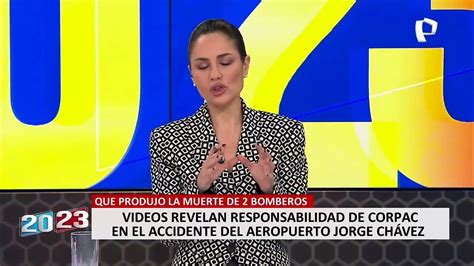 Accidente En Aeropuerto Jorge Ch Vez Video Revela Responsabilidad De