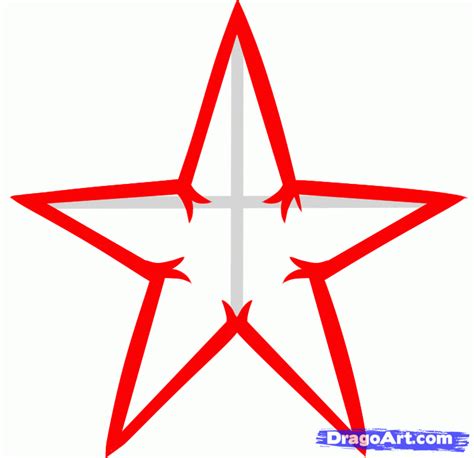 How To Draw A Nautical Star Step By Step Clipart Best