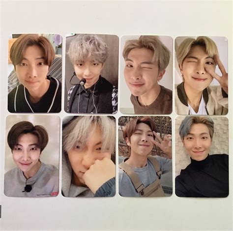 BTS Namjoon RM Photocards Pcs Etsy