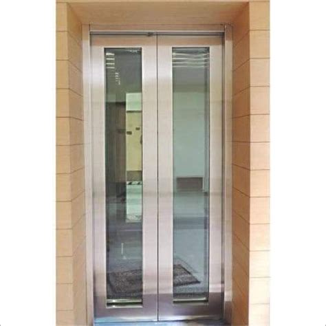 Stainless Steel Ss304 Full Glass Elevator Door At Best Price In Delhi Shiv Baba Elevators