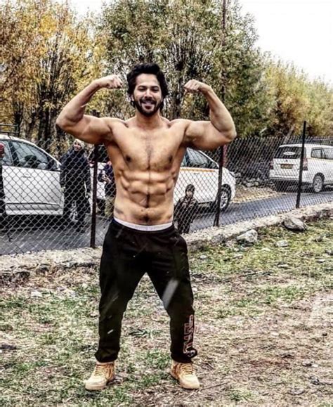 Varun Dhawan Flaunts Six Pack Abs Shoots For Kalank In Kargil