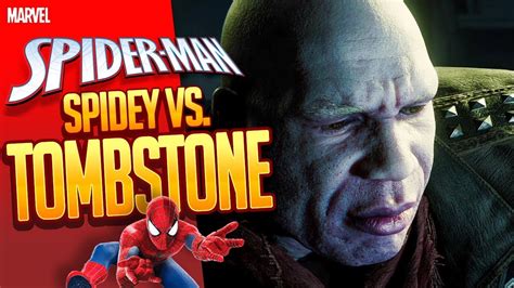 Tombstone Spider Man Into The Spider Verse