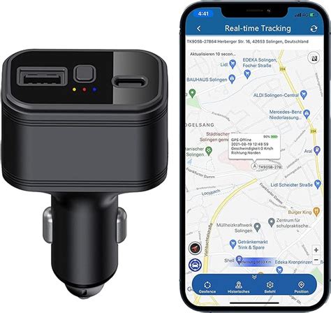Amazon.com: TKSTAR Car GPS Tracker Device - Hidden GPS Tracker for ...