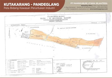 Pandeglang Kawasan Peruntukan Industri Kutakarang Zona Industrial Park