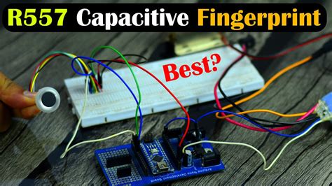 Capacitive Fingerprint Sensor Fingerprint Scanner With Arduino R557