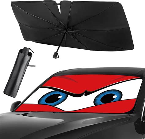 Amazon Upgraded Car Windshield Sun Shade Umbrella Car Shade Front