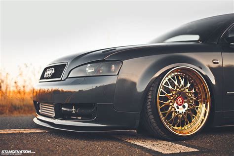 Gold Status Josh S Fitted Audi A Stancenation Form Function