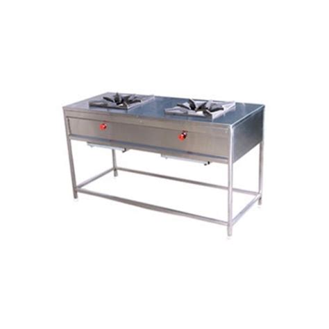 S S Steel Lpg Two Burner Gas Range For Commercial Manufacturer