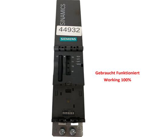 Siemens SINAMICS 6SL3040 0MA00 0AA1 Control Unit CU320 150 00