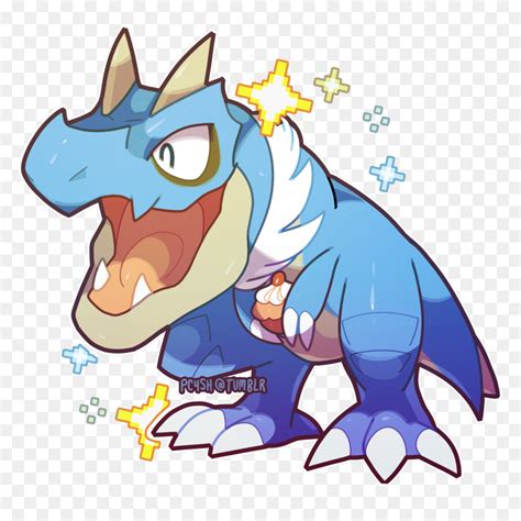 Shiny Tyrunt Looks Kinda Like Totodile - Pokemon Shiny Tyrunt, HD Png ...