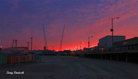 Wildwood N.j Sunset Wildwood Nj, Beautiful Sunset, New Jersey ...