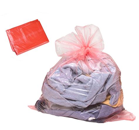 Biodegradable Eco Dissolvable Plastic PVA Water Soluble Laundry Bags