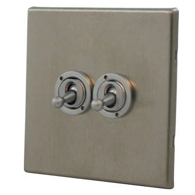 Loft Satin Stainless Steel Switched Fused Spur Socketsandswitches