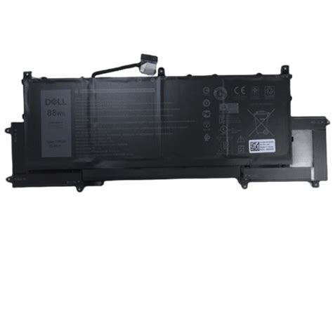 Dell 6 Cell 88 Wh Lithium Ion Replacement Battery For Select Laptops