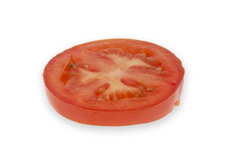 Slice Of Red Fresh Tomato Isolated Cut Out 10985869 PNG