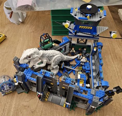 Lego Jurassic World Indominus Rex Breakout Set Picclick Uk