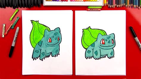 How To Draw Bulbasaur﻿ Pokemon - Art For Kids Hub