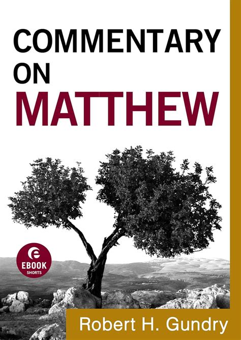 Commentary On Matthew Commentary On The New Testament Book 1