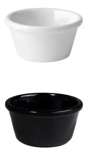 Ramekines Ramekin De Melamina Onzas Blanco O Negro Pz Meses Sin